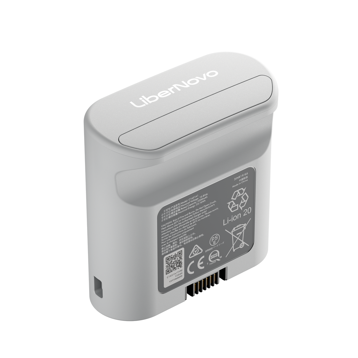 Omni-Akku zum Einstellen der Lendenwirbelstütze und zur Wirbelsäulenmassage
