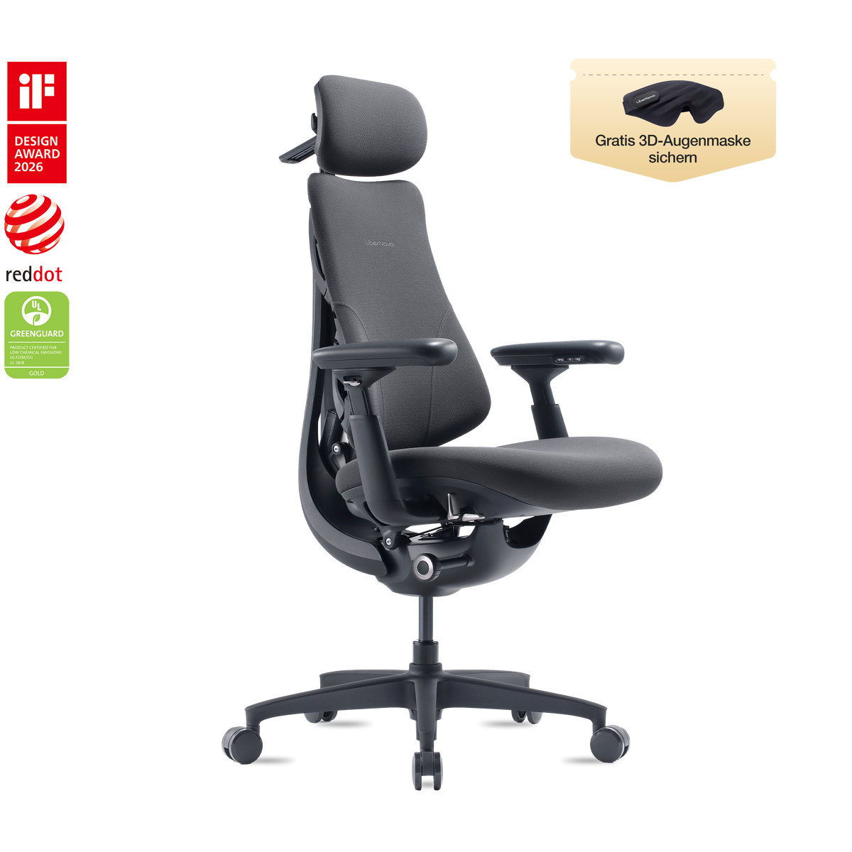 LiberNovo Omni Dynamischer ergonomischer Stuhl
