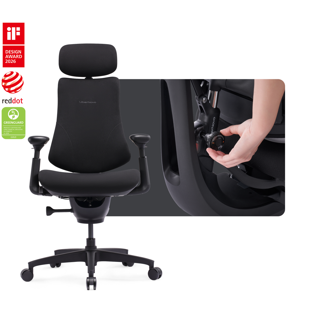 LiberNovo Omni SE Dynamischer ergonomischer Stuhl
