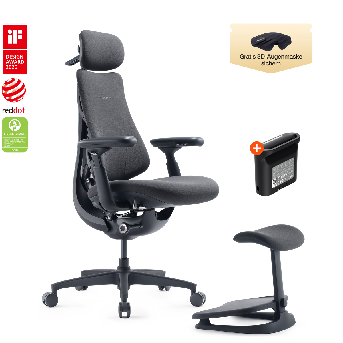 LiberNovo Omni Dynamischer ergonomischer Stuhl
