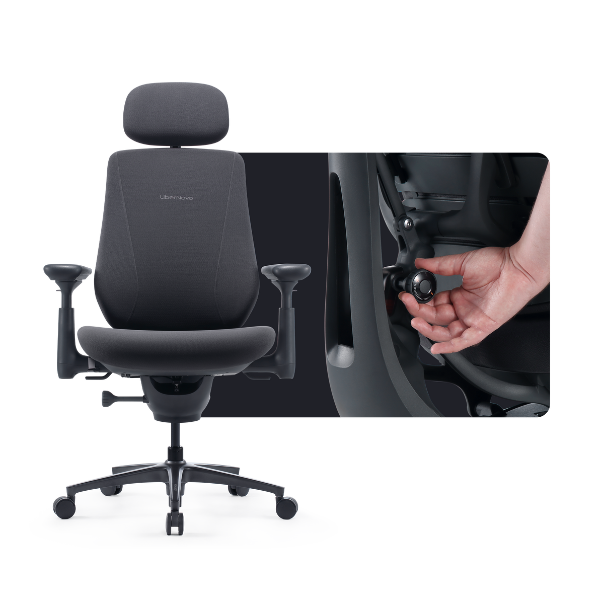 LiberNovo Maxis Dynamischer Ergonomischer Stuhl
