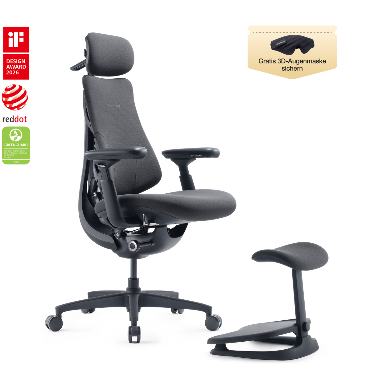 LiberNovo Omni Dynamischer ergonomischer Stuhl

