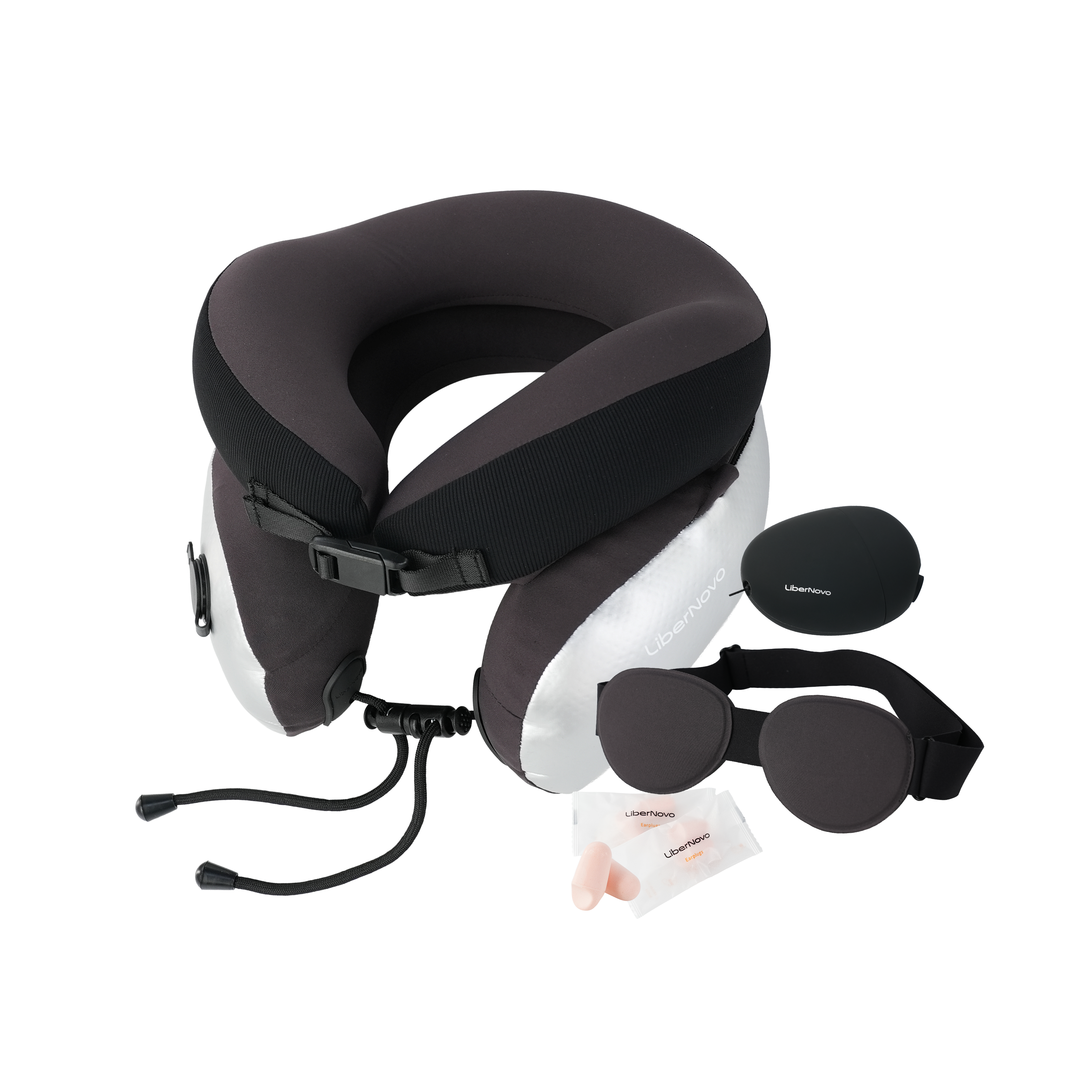 Libernovo Ergo To-Go Kit – 3-in-1 Reise- und Flugreise-Set kompakt
